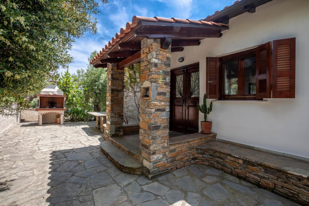Hidden Gem Sithonia Villa Metochi Agias Kiriakis Bagian luar foto