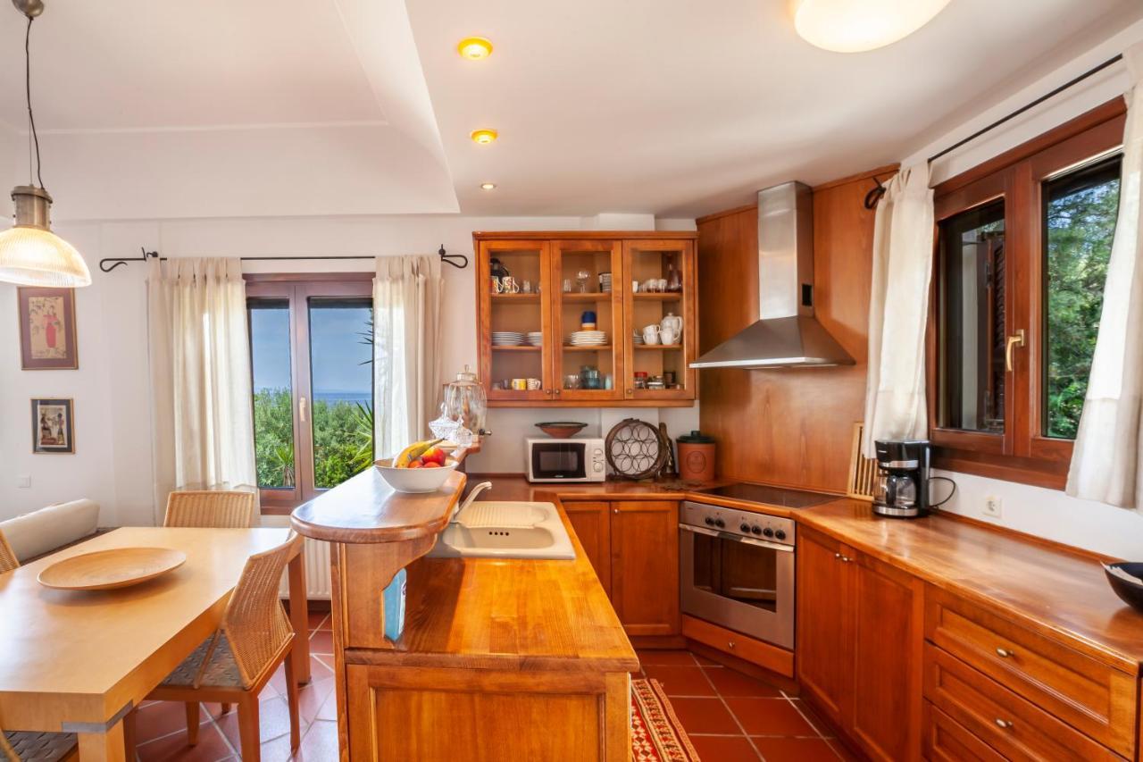Hidden Gem Sithonia Villa Metochi Agias Kiriakis Bagian luar foto