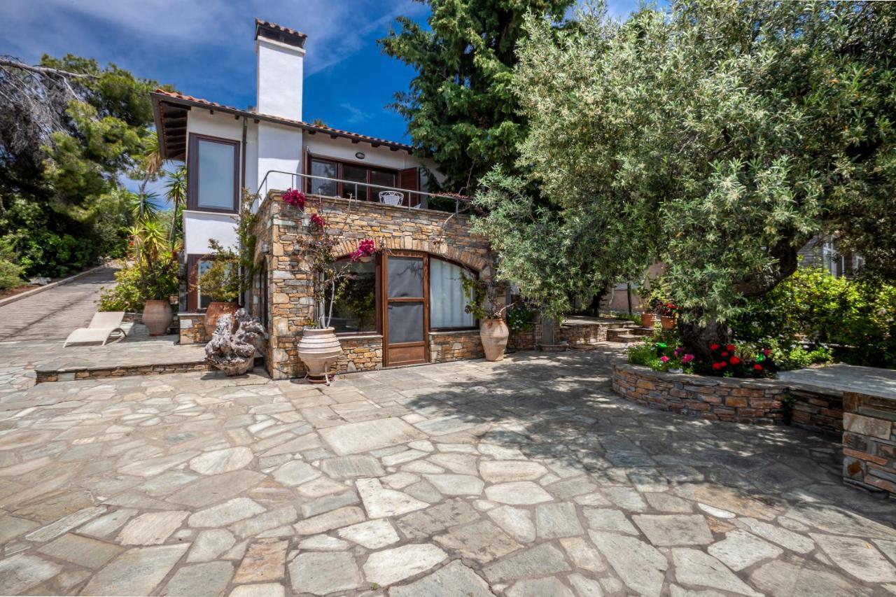 Hidden Gem Sithonia Villa Metochi Agias Kiriakis Bagian luar foto