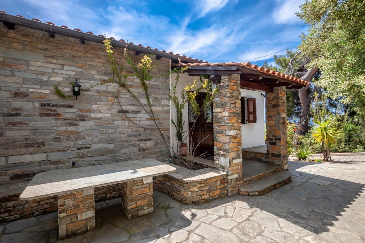 Hidden Gem Sithonia Villa Metochi Agias Kiriakis Bagian luar foto